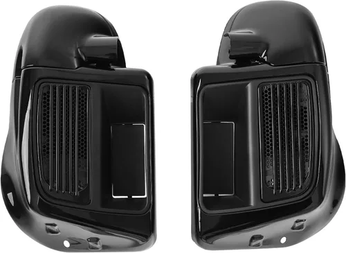 Miniatura 3 de HR3 Carenados inferiores ventilados de color negro vívido a juego compatibles con Harley Ultra Limited, Road Glide, Electra Glide, Tri Glide 2014