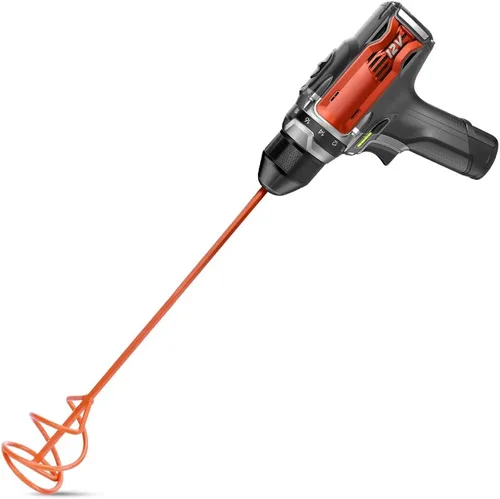 Miniatura 6 de Mezclador de Pintura y Mortero 40,6 cm de largo, 7,6 cm de diámetro, pala mezcladora para compuesto, sellador, lechada, thinset, yeso, lodo