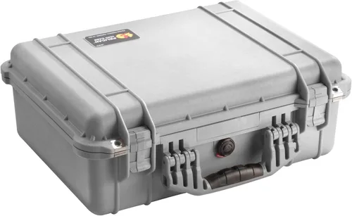 Pelican 1520 Estuche con espuma (plateado)