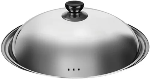 Miniatura 8 de DOITOOL Cubierta universal para tapa de olla de 1.4 pulgadas, tapa universal de acero inoxidable con perilla resistente al calor, tapa de sartén