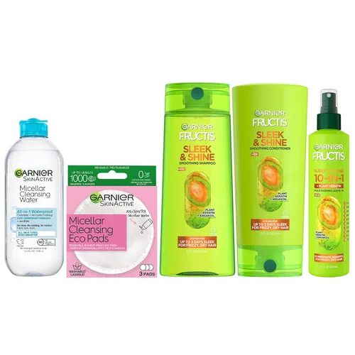 Miniatura 11 de Garnier Agua Micelar para Maquillaje a Prueba de Agua, Limpiador Facial Hidratante y Removedor de Maquillaje, Adecuado para Piel Sensible, Vegano
