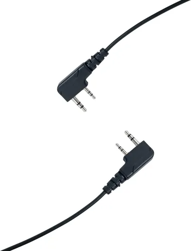 Miniatura 5 de Auriculares giratorios en forma de C MIC PTT compatibles con Baofeng UV-5R BF-888S BF-F8HP UV-82 UV-82HP Kenwood Walkie Talkies Radio bidireccional