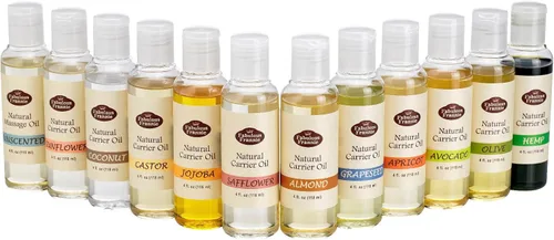 Miniatura 10 de Fabulous Frannie Aceite de masaje sin perfume Natural A Base Oil para uso de aceite esencial o masaje. Fabricado con cártamo, semilla de uva