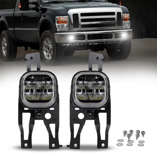 Miniatura 8 de BICYACO Luces antiniebla LED mejoradas para Ford F150 2015-2020, F250 F350 F450 F550 Super Duty 2015-2020, kit de montaje de luces antiniebla LED