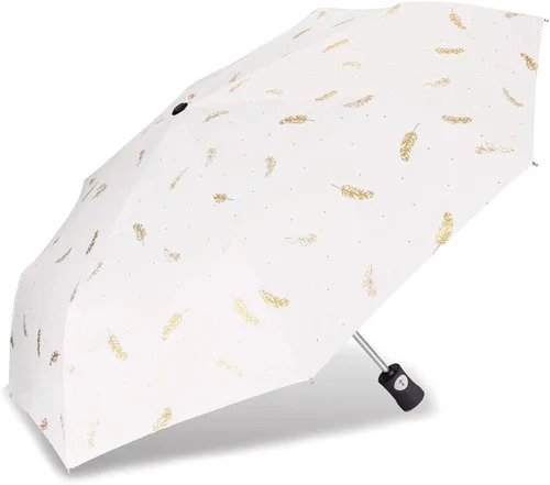 Miniatura 2 de Drehomeie Sun Rain Umbrella UV Protection Compact, Foding Travel Umbrella Auto Open Close, Windproof Rainproof Umbrella Black Anti-UV Coating