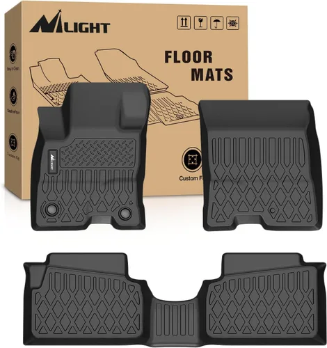 Miniatura 9 de Nilight Alfombrillas TPE para Ford F250 F350 F450 Super Duty Crew Cab 1999 2000 2001 2002 2003 2004 2005 2006 2007 ajuste personalizado para todo