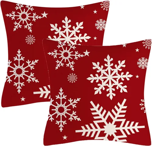 Miniatura 36 de Fundas de almohada decorativas rústicas de Aqua y blanco a cuadros estilo búfalo para sofá, funda de almohada para granja, decoración
