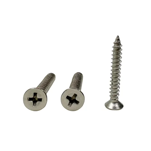 Miniatura 12 de Tornillos de cabeza plana M4x30mm para madera, tornillos autorroscantes Phillips de cabeza avellanada 50 piezas (M4x30mm)