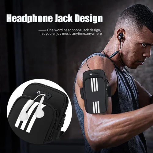 Miniatura 7 de Soporte para teléfono celular para correr, brazalete para iPhone 17, 16, 15, 14, 13, 12, 11 Pro Max Xs 16e Xr X Plus Galaxy Ultra Note, bolsa de 04