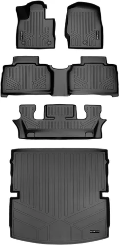 Miniatura 33 de SMARTLINER Alfombrilla de suelo para maletero de carga para todo tipo de clima para Ford Explorer 2002-2010
