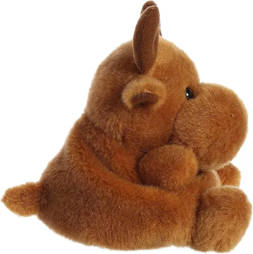 Miniatura 3 de Aurora® Adorable Palm Pals™ Cinnamon Moose™ - Peluche de muñeco de felpa coleccionable y divertido para niños y coleccionistas adultos - Perfecto