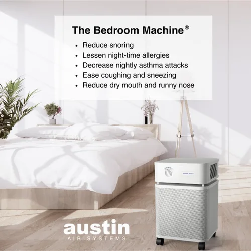 Miniatura 2 de Austin Air Bedroom Machine - Purificador de aire, Acero, Azul Midnight, Estándar Azul medianoche