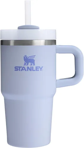 Miniatura 120 de Stanley Quencher H2.0 - Vaso de acero inoxidable con asa, pajilla y tapa FlowState giratoria de 3 posiciones; aislamiento térmico, sin BPA; apto