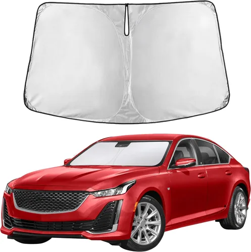Miniatura 74 de EcoNour Parasol para parabrisas compatible con Hyundai Tucson 2016-2019 2020 2021, visera solar para parabrisas delantero y ventana, bloqueador
