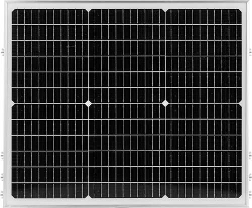 Miniatura 9 de VEVOR 50W 12V Cargador Lento y Mantenedor para Batería Solar, Cargador de Batería de Panel Solar Mono con Controlador MPPT Mejorado y Soporte
