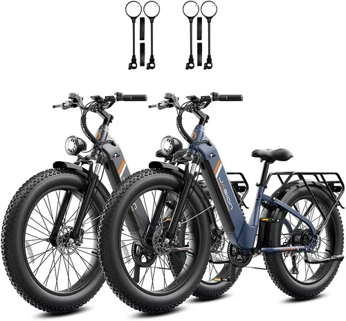 Miniatura 15 de Jasion Bicicleta eléctrica Thunder/PRO/ST, 2000 W/1800 W Peak Ebikes para adultos, neumático de grasa de 26 pulgadas, mejor bicicleta eléctrica
