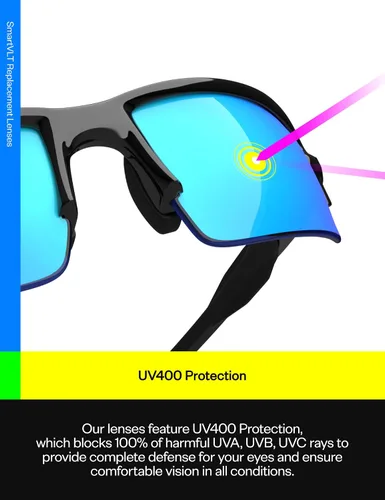 Miniatura 4 de SmartVLT Lentes de repuesto para mujer Oakley Feedback OO4079 Sunglass - Más opciones