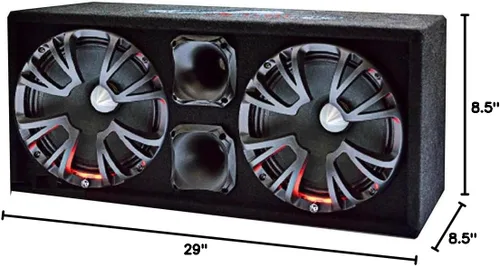 Miniatura 6 de Audiopipe APCHULD102 Caja de altavoces sellada de alto rendimiento 10 600W (Max)