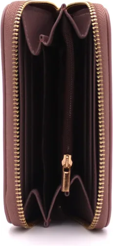 Miniatura 4 de LOVESOME Cartera pequeña con cremallera alrededor de la muñeca para mujer
