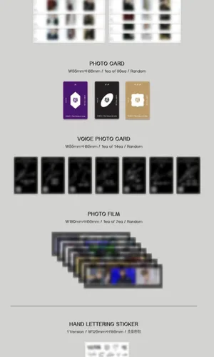 Miniatura 3 de Victon Voice : The Future is Now 1st Album 3 Versión Set CD+1p Póster+84p PhotoBook+Libro de Letras de 24p+1p Marcador+1p Pop-Up+1p PhotoCard+1p
