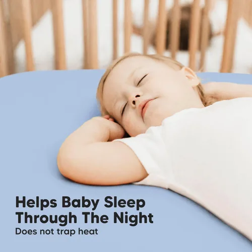 Miniatura 5 de KeaBabies Paquete de 2 sábanas para cuna de bebé para niños y niñas - 52x28 pulgadas Viscosa derivada de bambú, sábanas para cama de niño pequeño