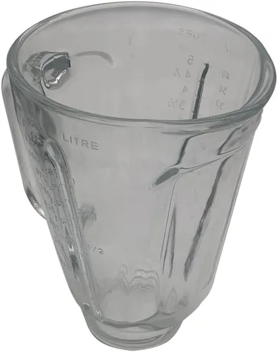 Miniatura 7 de Jarra redonda de vidrio de 5 tazas de 40 onzas o recipiente de repuesto para jarra de vidrio 3310-656 con tapa, compatible con Hamilton Beach