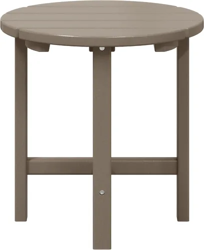 Miniatura 32 de WestinTrends Ashore - Mesa auxiliar Adirondack moderna para patio al aire libre, madera envejecida Roble (Weathered Wood)
