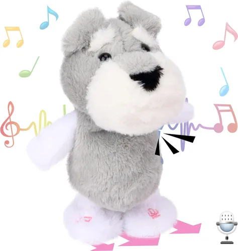 Miniatura 20 de Hopearl Muñeca negra que habla y canta, repite lo que dices, muñeca negra que camina, juguete animado interactivo, eléctrico, regalo de peluche
