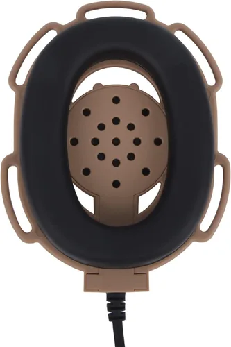 Miniatura 5 de Pdflie - Auriculares con micrófono Boom, radio de 2 vías para cableado Z-Tactical Airsoft Civilian U94, compatible con Motorola Kenwood Midland