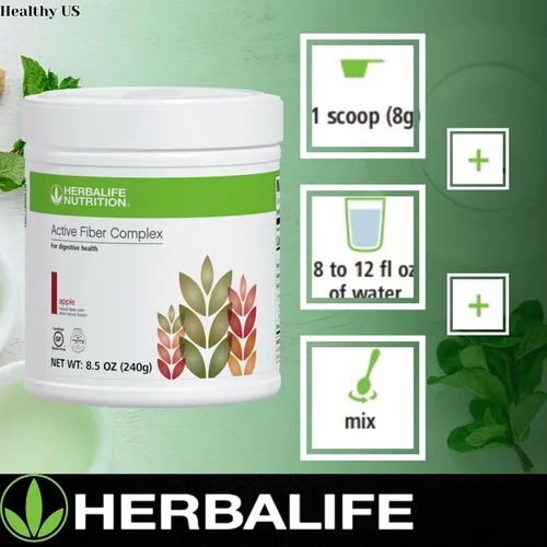 Miniatura 4 de Herbalife Complejo de fibra activa sabor manzana (7.4 oz 7.41 oz)