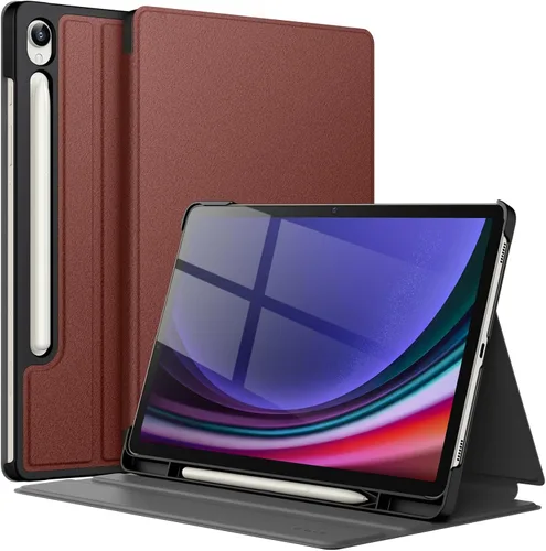 Miniatura 9 de JETech Funda para Samsung Galaxy Tab S9 de 11 pulgadas con soporte para S Pen, funda protectora delgada para tableta, visión multiángulo (negro)