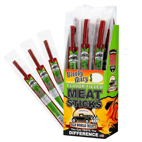 Miniatura 14 de Old World Meats - Palitos de carne, 110 calorías, Keto, bajos en carbohidratos, 0.04 oz de azúcar, combustibles, paquete de 20 barras de 1 onza