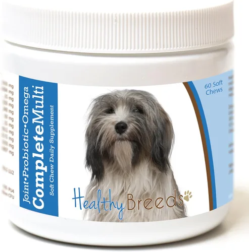 Miniatura 390 de Healthy Breeds Pug todo en uno multivitamínico suave masticable 60