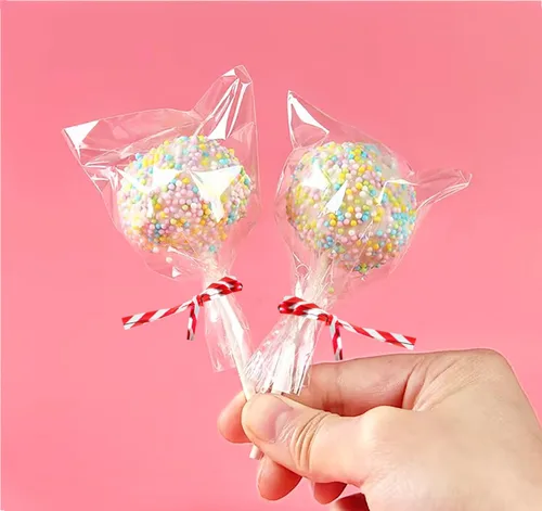 Miniatura 5 de Mini Skater Lazos metálicos de 4 pulgadas para embalaje, panadería, dulces, galletas, regalo, bolsas de celofán, suministros de Navidad, bodas, Rojo