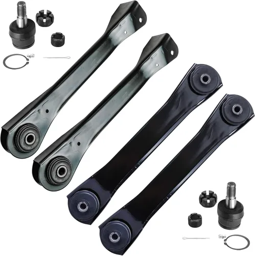 Miniatura 159 de Detroit Axle - Kit de extremo delantero para Chrysler 300 Dodge Charger Challenger 2011-2023, 2 brazos de control inferiores traseros 2 varillas