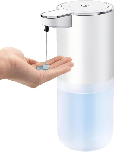 Dispensador Automático de Jabón Líquido Sin Contacto – 400ml Dispensador de Jabón Líquido para Manos para Baño y Cocina, Montaje en Pared o