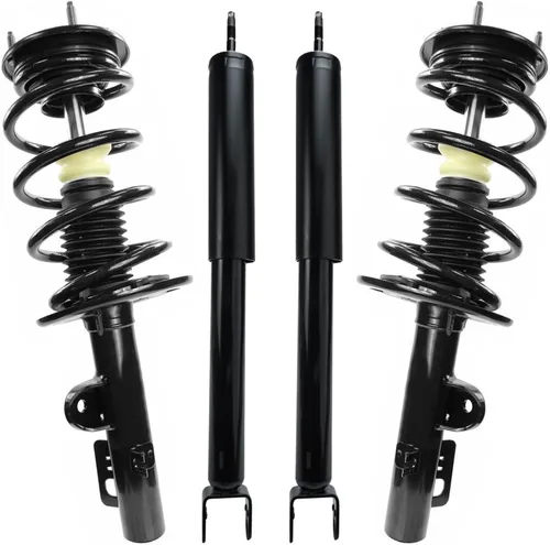 Miniatura 47 de Detroit Axle - Amortiguadores de puntales RWD para Infiniti G35 03-06, 2 amortiguadores traseros, 2 puntales delanteros y muelles helicoidales 2003
