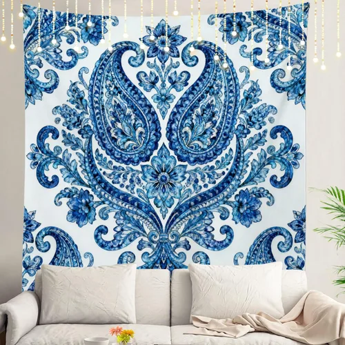 Miniatura 50 de Shrahala Circles Tapestry, Abstract Art With Various Circles Wall Hanging Hd Print Polyester Backdrop For Dorm Room Bedroom 30 X 40 In