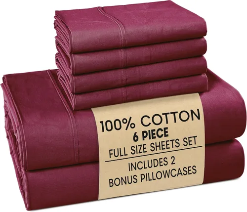 Miniatura 29 de Casa Platino Sábanas de cama individual XL, sábanas de 100 % algodón con 2 fundas de almohada, tejido percal crujiente y sensación acogedora, verde