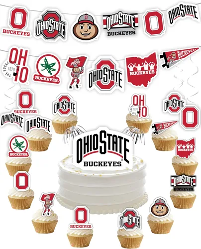 Miniatura 10 de Suministros de fiesta de la Universidad de Alabama para fútbol de Bama, regalo de cumpleaños Roll Tide, pancarta de fiesta de graduación de UA