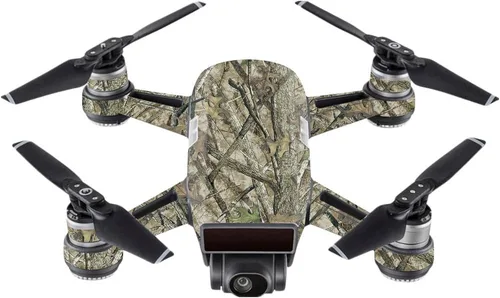 Miniatura 8 de MightySkins Skin compatible con DJI Spark Mini - Camuflaje rojo Funda protectora de vinilo duradera y única Fácil de aplicar, quitar y cambiar
