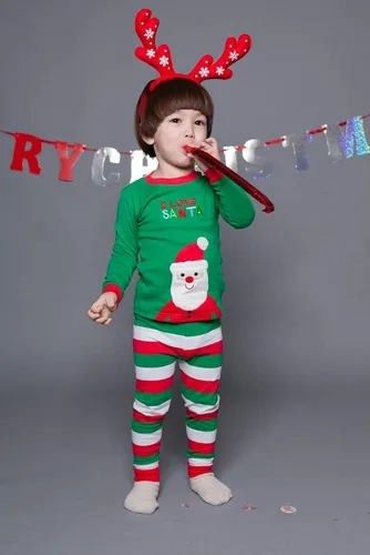 Miniatura 29 de VAENAIT BABY Infant Toddler Kids Adult Couple Family Matching Women Men Christmas Pjs Xmas Holiday Buffalo Plaid Pajama Set