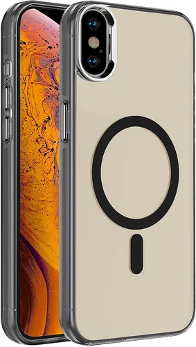 Miniatura 34 de S. Tedazo Funda magnética para iPhone 7/8 Plus (5.5 pulgadas) compatible con MagSafe, [no amarillenta] delgada, a prueba de golpes, funda para Negro