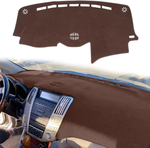 Miniatura 9 de Cubierta de tablero personalizada para Lexus RX330 2004-2006, RX350 2007-2009, RX400h 2006-2008, almohadilla de cubierta de tablero con orificios
