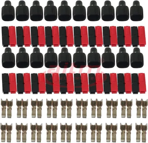 Conector de batería de conexión rápida 45A Conectores modulares de alimentación de batería Desconexión rápida (20PCS)