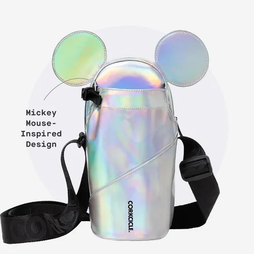 Miniatura 5 de Corkcicle Bolsa cruzada para botella de agua, correa ajustable, bolsillo interior acolchado, se adapta a vasos de 16 a 40 onzas, regalo de verano