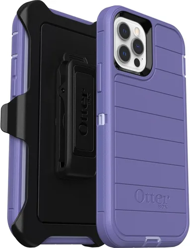 Miniatura 6 de OtterBox Defender Series - Funda para iPhone 12 y iPhone 12 Pro (solo) - Clip de funda incluido - Protección contra microbios - Empaque no minorista