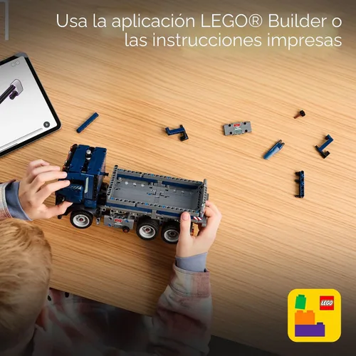 Miniatura 7 de LEGO Technic Tipping - Camión volquete de juguete de construcción para niños, niños y niñas, a partir de 9 años, regalo para cumpleaños
