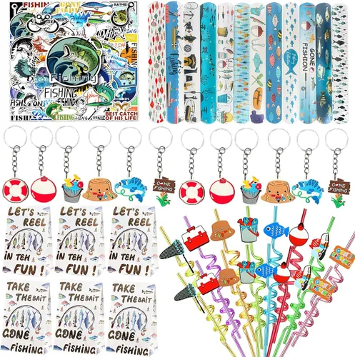 Miniatura 8 de CHSLtmxq 122 PCS Decoraciones de Fiesta de los Años 80, Set de Suministros de Favores de Fiesta Temática de los Años 90, Pulseras Slap y Llaveros