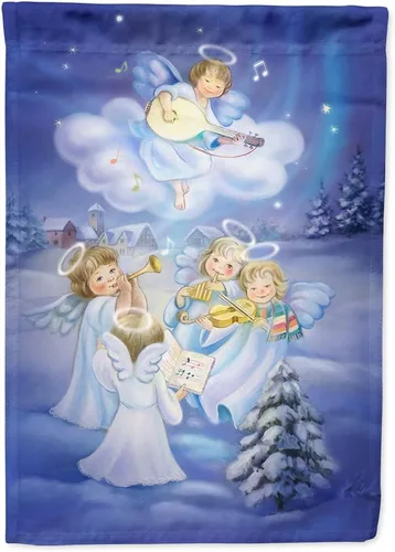 Miniatura 91 de Caroline's Treasures APH8805CHF - Bandera religiosa de la Virgen Madre María para el porche grande, con manga para porche, pancarta decorativa